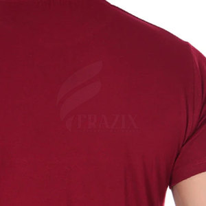 T-shirt pour homme en coton tricoté de qualité supérieure, personnalisable, respirant, à manches courtes, style streetwear - Product Image 6
