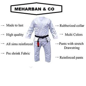 Kimono de Jiu-Jitsu Brasileño Hecho a Medida - Tela 100% Algodón Preencogida de Alta Calidad, Proveedor Unisex - Product Image 2