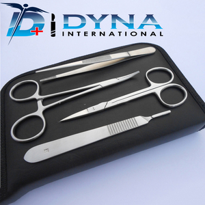 Kit d'instruments professionnels de chirurgie mineure d'anatomie pour étudiants en médecine 4 pièces - Product Image 3