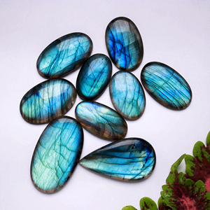 Amlongueur — cabochon de perle en cristal labradorite, vente en gros de cristaux, pierre, prix mignon animal mignon, en résine - Product Image 4