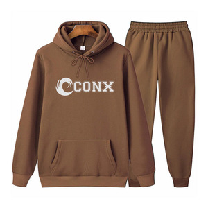 ชุดวอร์มแบบสวมศีรษะพอดีตัวลำลองสำหรับผู้ชายชุด240gsm ผ้าคอตตอนผ้าเฟรนช์เทอร์รี่ระบายอากาศได้ดีแบบกำหนดเอง2024 - Product Image 6