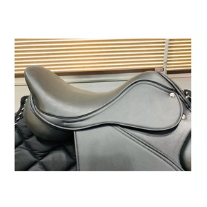 Selle de cheval sautant synthétique de haute qualité en cuir de qualité supérieure pour l'équitation - Product Image 2