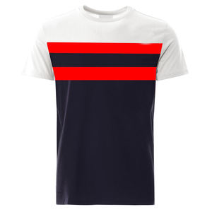 Camiseta ajustada transpirable para hombre, logotipo personalizado con mangas cortas y elegante - Product Image 6