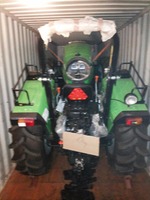 Tracteur DEUTZ FAHR : un look exceptionnel, une efficacité optimale, spécialement conçu pour les travaux de terrassement.
