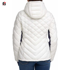 Vestes bouffantes d'hiver pour femmes, nouveau Design, vêtements pour femmes, Logo personnalisé avec impression, manteau rembourré, Style OEM - Product Image 4