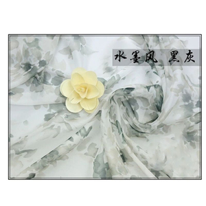 Giá Rẻ 30D In Hoa Dệt <span class=keywords><strong>100</strong></span> <span class=keywords><strong>Polyester</strong></span> Vải Voan Giá Cho Hàng May Mặc - Product Image 3