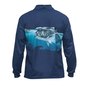 Maillot de pêche manches longues chemise d'impression par sublimation personnalisée meilleure conception et vente de logo quantité en vrac - Product Image 2