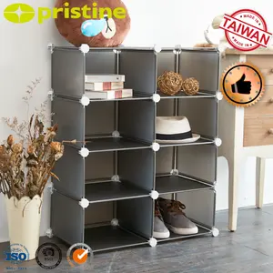 Polypropylene Storage Cubes Best SALE Shelf Wholesale Taiwan Household Storage Manufacturer PP Modern Cube Kids Toy Adjustable Folding Storage Cube