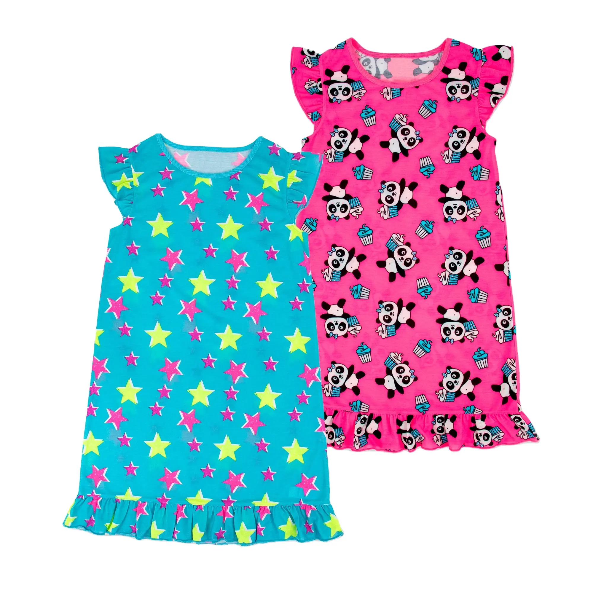 2020 Girl Toddler OEM Sleep Dress Baby Kids Pajamas Clothes Infant Gown Stylish Custom Clothing for Summer