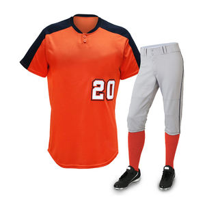 Uniforme de baseball, maillot de baseball brodé, motif bordé, maillot ajusté, nouveau design de qualité supérieure, uniforme normal - Product Image 4