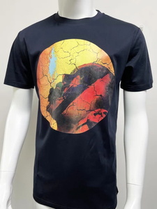 Camiseta extragrande personalizada para hombre, camiseta de talla grande de algodón 100% con logotipo estampado, camisetas grandes y altas, camisetas holgadas - Product Image 6