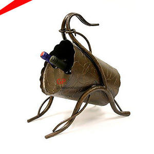 Luxury Designer Two Tone Metal Beverage Cooler <b>Ice</b> Bucket Beverage Bucket for Party Decoration - Product Image 4