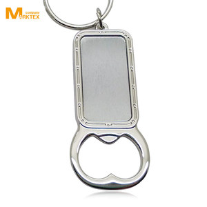 Porte-clés ouvre-bouteille personnalisé, personnalisés, 10 pièces - Product Image 1
