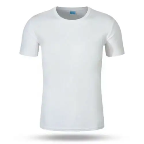 White plain polyester shirt for men/100% cotton t shirts manufacturer