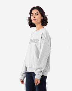 Sweat-shirt à col ras du cou en éponge, personnalisé, pour hommes et femmes, avec ensemble court et surdimensionné imprimé, - Product Image 6