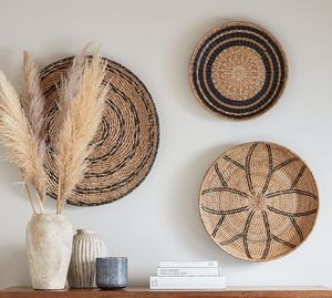 Décoration murale élégante en rotin, meubles de maison, offre spéciale - Product Image 1