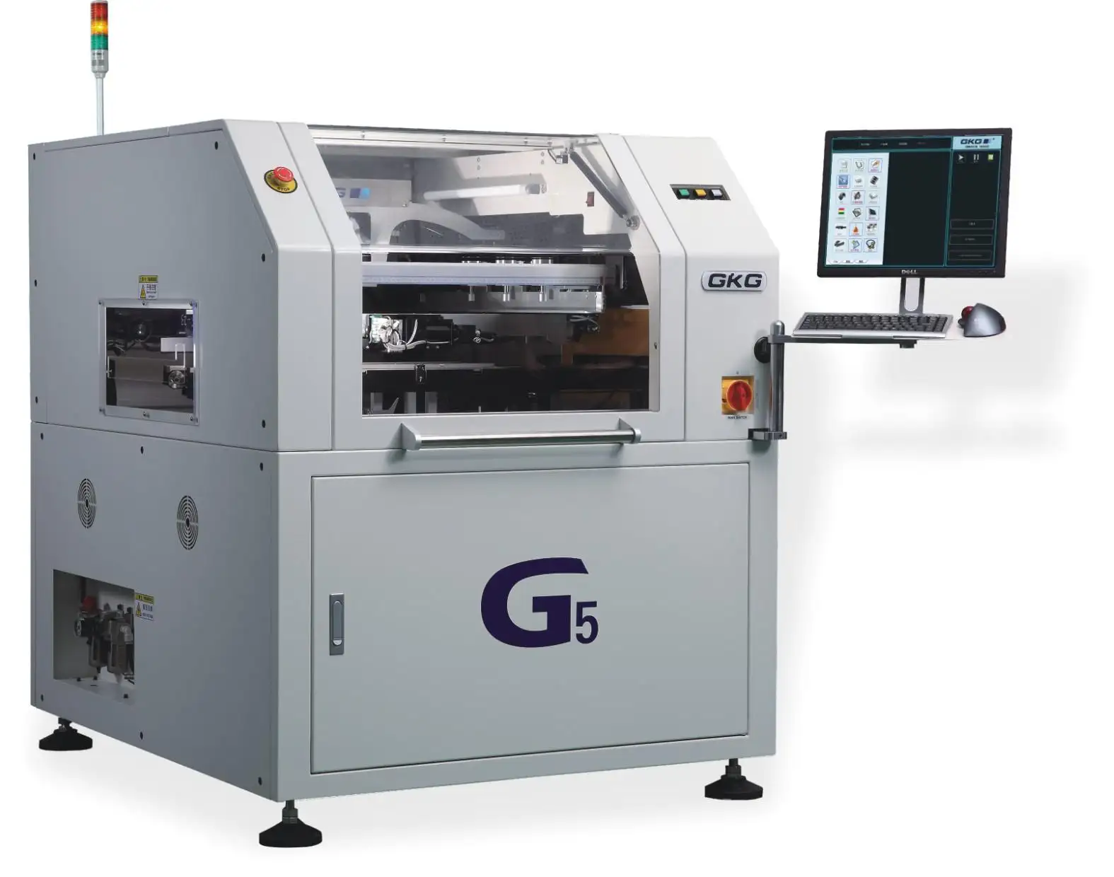 LED Pcb 생산을 위한 자동적인 GKG 땜납 풀 인쇄 기계 SMT 스텐슬 인쇄 기계 Pcb 인쇄기