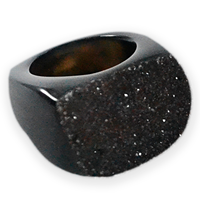 Bracelets en pierre sculptée Druzy avec placage micronique (vente en gros)
