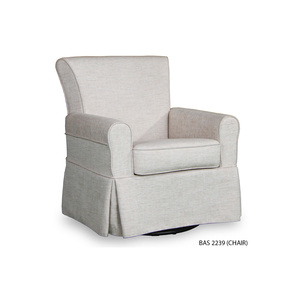 Canapé Chesterfield pivotant pour salon, ensemble BAS2239B, mobilier classique moderne, tissu haute durabilité, luxueux et élégant - Product Image 1