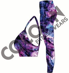 Mono de yoga de manga larga con cuello en V, top corto, ropa deportiva, mono de entrenamiento, body de una pieza, leggings acampanados para gimnasio y fitness - Product Image 3