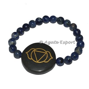 Nouveau cadeau 7 Chakra hommes femmes naturel gravé troisième oeil 7 Chakra Bracelet énergie Reiki bijoux spirituels - Product Image 1
