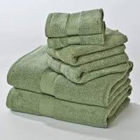 Serviette de bain de couleur kaki et vert, en coton bon marché, fabriquée en turquie, 27x55 ", 70x140 cm, vente en gros