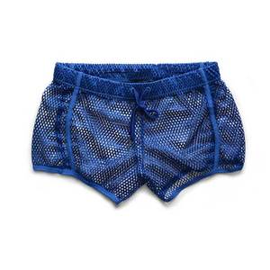 2022 OEM Customized <b>Women's</b> Casual Beach <b>Shorts</b> Canvas Waterproof Anti-Wrinkle Quick Dry Solid Pattern Elastic Waist Closure - Product Image 5