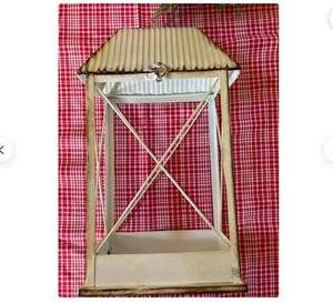 Lanterne cylindrique ronde de luxe en métal, parfaite pour Noël et l'affichage de bougies festives et les idées élégantes de décoration intérieure - Product Image 2