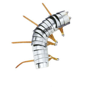 Medieval Armor Metal Arm Bracers with Greaves Protection Arm Guards Costume Silver Finish <b>Leather</b> <b>Strip</b> - Product Image 2