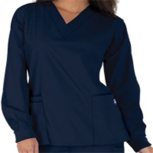 Conjuntos de Uniformes Médicos Unisex con Cuello en V, de Alta Calidad, Cómodos, de Manga Larga, para Enfermeras de Hospital, Ropa de Trabajo de Lujo, con Logotipo Personalizado - Product Image 4