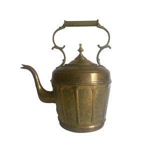 Ensemble de théière en laiton poli or taille et forme personnalisées théière à thé et café pour les ustensiles de cuisine à la maison - Product Image 2