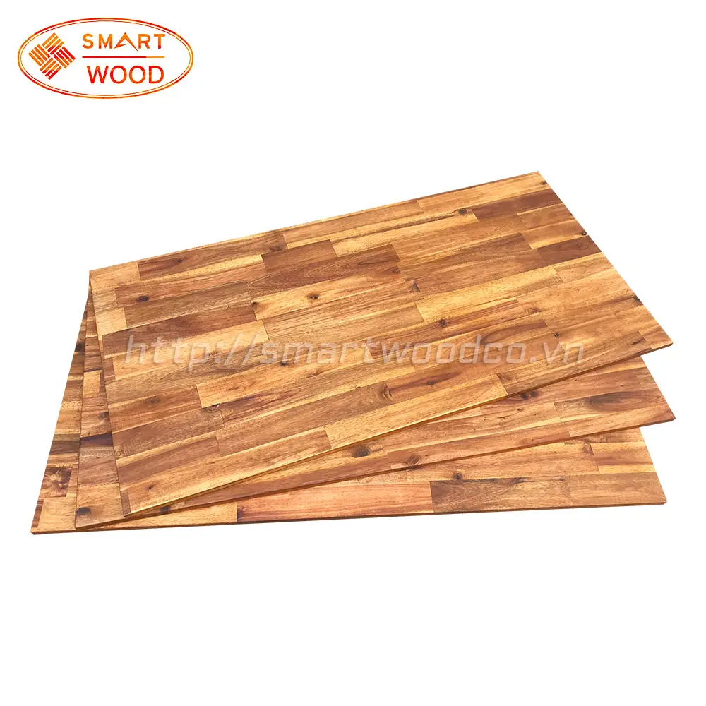 GOOD QUALITY CHEAP PRICE ACACIA FINGER JOINT BOARD - OILED - BROWN/ ESPRESSO/ LIGHT OAK/ GOLDEN TEAK