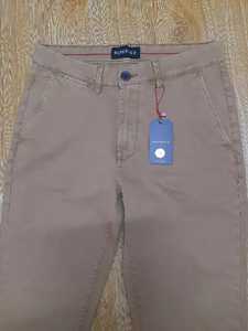 Pantalons de golf décontractés pour hommes, coupe droite, en tissu stretch teint en pièce, de qualité supérieure, vente en gros - Product Image 4