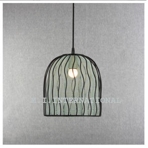 Barra de luz colgante de alambre de Metal con acabado de cobre Industrial moderno clásico de lujo superventas, luz blanca cálida para restaurantes - Product Image 5