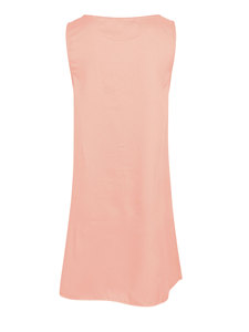 도매 여성 캐주얼 드레스 Boho 여름 해변 파티 칵테일 민소매 탑스 느슨한 캐주얼 일반 수량 코튼 - Product Image 3