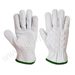 Hot Sale Cow Split Leather Driver Gloves - Product Image 2