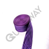 Moire ruban OEM vente en gros personnalisé médaille Moire rubans haute qualité rang gros-grain ruban pour la défense rang et médailles