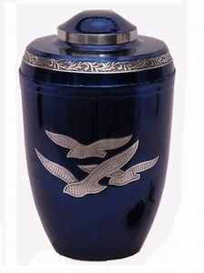 SOLID BRASS EUROPEAN STYLE HANDMADE CARVING DURABLE ISO CERTIFIED ADULT <b>MEMORIAL</b> URN - Product Image 6