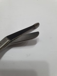 Ciseaux à anneau large Lister, manuels, en acier inoxydable 410, 8 pouces, instrument pour pansements, pour la chirurgie des oreilles, des yeux, du nez et de la gorge - Product Image 6
