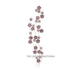 Arte Mural con Diseño de Flores en Forma Rectangular, Estilo Clásico, Decoración de Pared para el Hogar, Juego de 3 - Product Image 3