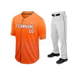 Uniforme de baseball populaire meilleure qualité fabriqué au Pakistan chemises et shorts de baseball en vente de gros - Product Image 4