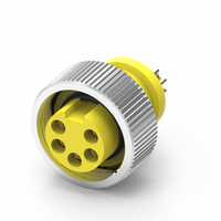 Connecteur industriel automobile en laiton et nylon, moulé, 7/8 po, 3P, avec câble, étanche IP67, 250V, 220A, femelle