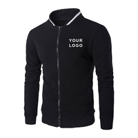 Sweat-shirts personnalisés pour hommes avec patchwork imprimé, 100 % coton, respirants, anti-plis, écologiques, à fermeture éclair, service OEM, vente en gros sur mesure