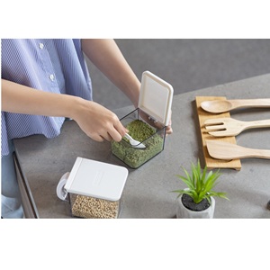 Spice Box Inochi Plastic Suitable For Kitchen 640ml Premium Quality Product Made in Vietnam