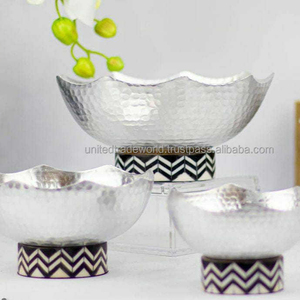 ชามฝังไม้และเรซินอลูมิเนียมสำหรับชามผลไม้และกล่องเก็บชามไม้ใช้โดย United Trade World - Product Image 2