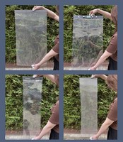 Écran publicitaire flexible transparent couleur pleine MDS P4 P5 P6 P8 P10 pour intérieur, écran LED, affichage numérique, panneau à film mince