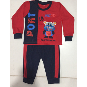 Camiseta deportiva de manga larga para niños, pantalones, traje personalizado para niños pequeños - Product Image 3