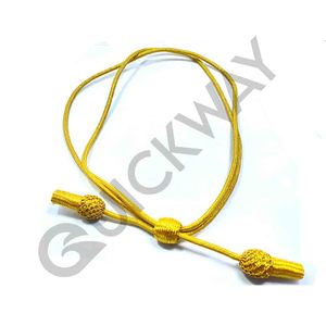 Sombrero Mylar dorado de oficial general con diseño de bellotas Equipo de cordón protector para defensa personal - Product Image 5