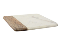 Planche à découper jetable en pierre et en bois de style naturel avec poignée Blocs à découper pour la cuisine - Product Image 4