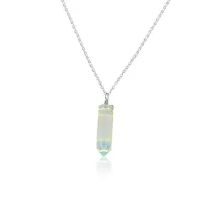 Premium Quality Opalite Pencil Pendants Agate Gemstone Jewlery Available for Export